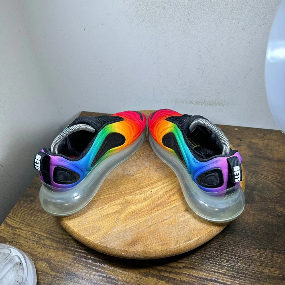 Nike Air Max 720 Be True Rainbow Gradient CJ5472-900 Mens 5.5 - Picture 2 of 8